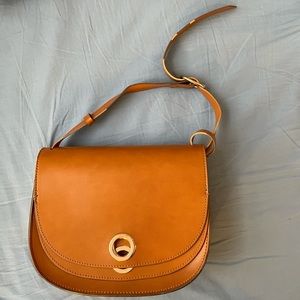 Mango Buckled Flap Bag